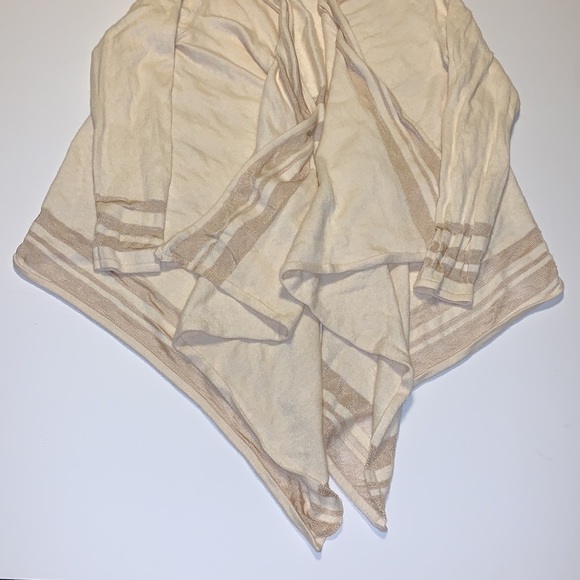 Ted Baker London Cream Flowy Open Front Cardigan - Women’s UK Size 4 - Picture 4 of 6